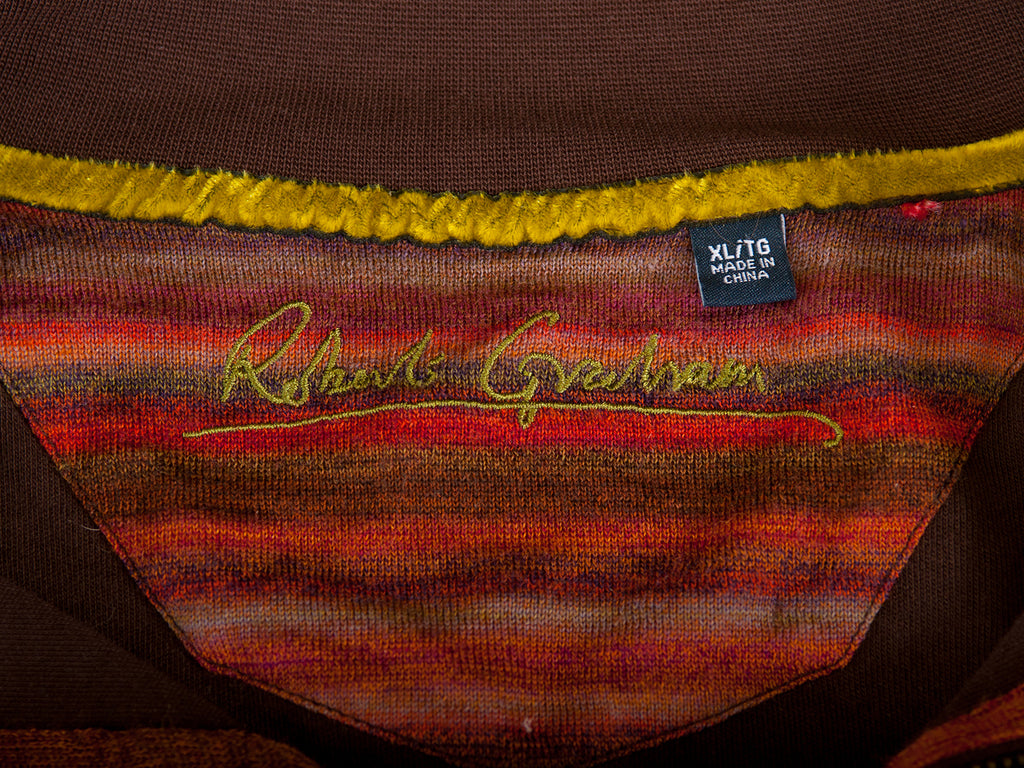 Robert Graham Brown Cotton Pullover