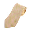 Kiton Light Brown Geometric Patterned Tie