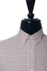 Ami Paris Pink Graph Check Button Down Shirt