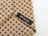 Kiton Brown Geometric Patterned Tie