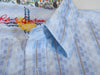 Robert Graham Blue Checkered Stripe Shirt