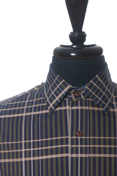 Robert Graham Green Check Classic Fit Shirt