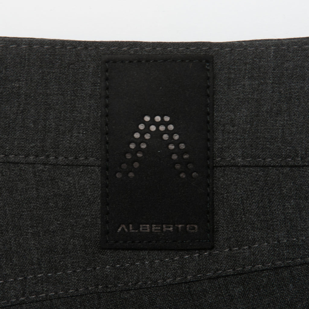 Alberto Grey Pipe Ceramic Regular Slim Fit Pants