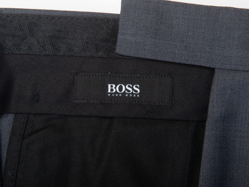 Hugo Boss Grey Shark3 Cashmere Blend Pants