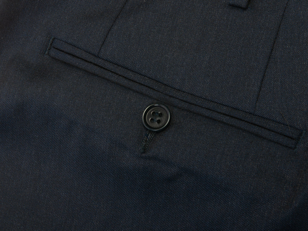 Canali Midnight Blue Wool Pants