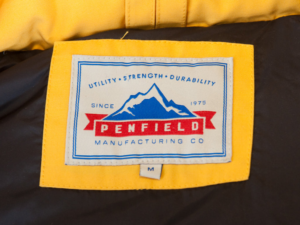 Penfield Manufacturing Yellow 80/20 Down Parka