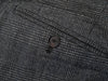 Burberry Grey Check Stretch Wool Dress Pants