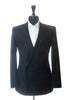 J.Lindeberg Black Stretch Double Breasted Blazer