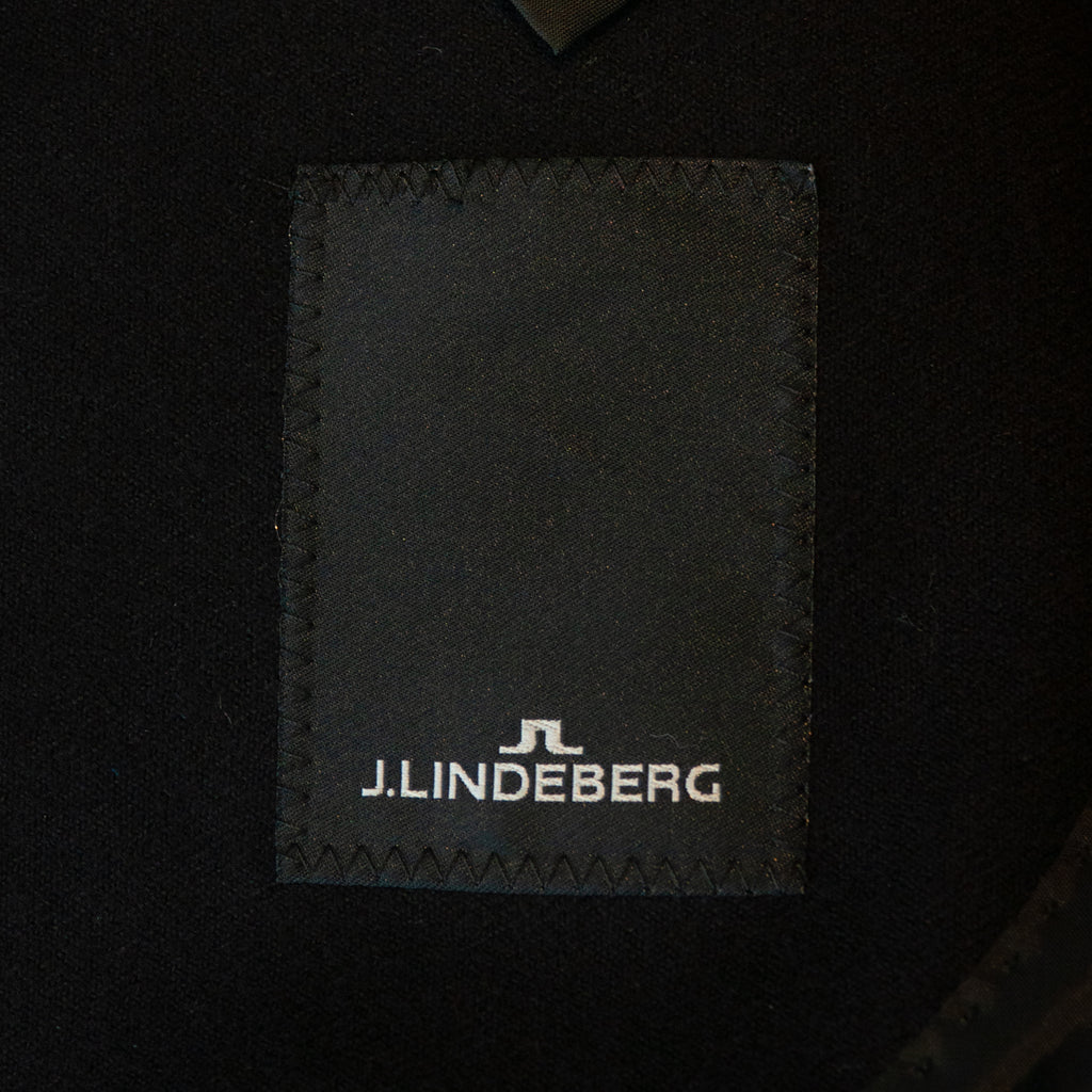 J.Lindeberg Black Stretch Double Breasted Blazer