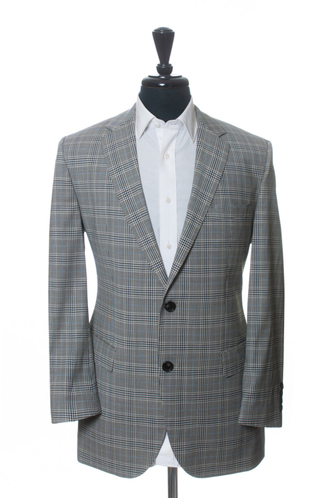 Hugo Boss Grey Prince of Wales Check James4 Blazer