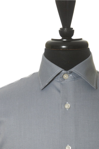 Joseph Abboud Dotted Grey Classic Fit Dress Shirt