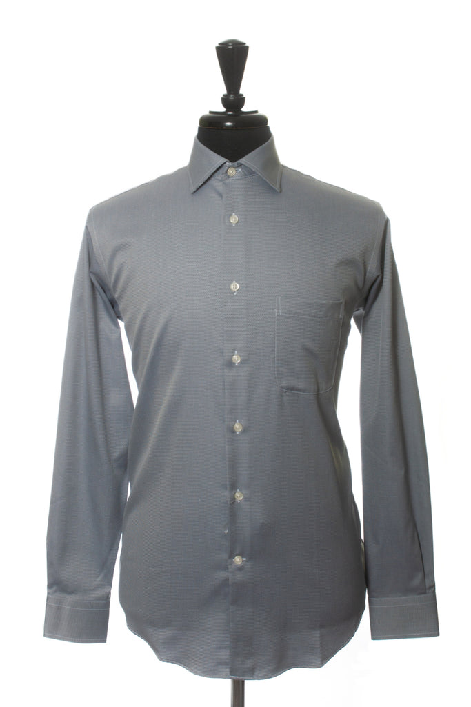 Joseph Abboud Dotted Grey Classic Fit Dress Shirt