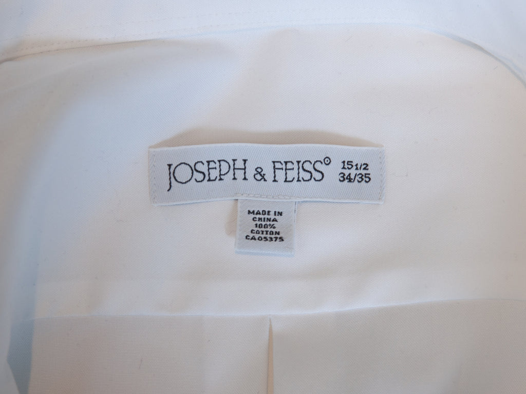 Joseph & Feiss White Non-Iron Dress Shirt