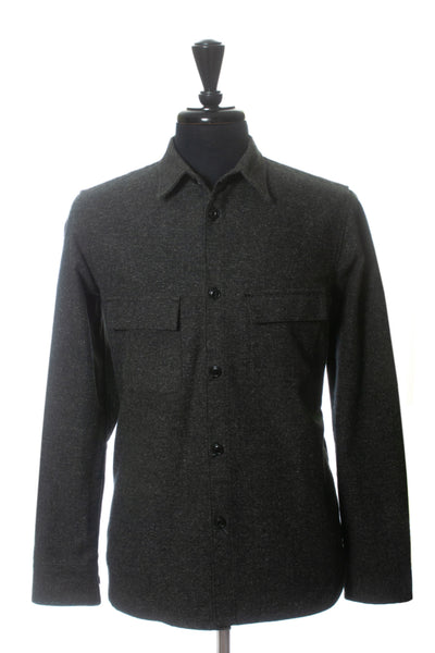 Illustrated Example Dark Grey Overshirt