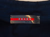 Prada Dark Blue Stretch Button Down Casual Shirt