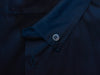 Prada Dark Blue Stretch Button Down Casual Shirt