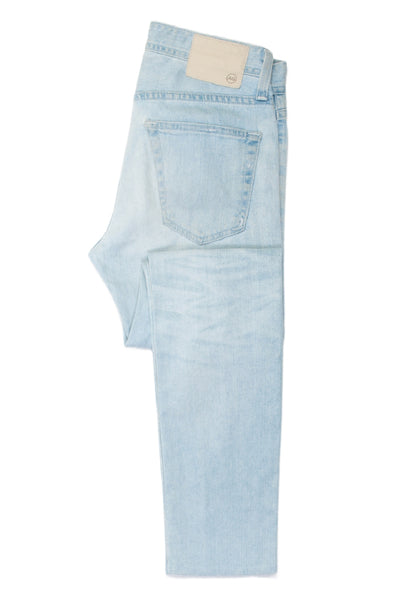 AG Jeans Light Blue Tellis Modern Slim Ag ed Distressed Denim Jeans