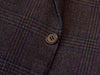 Canali Brown Check Wool Blazer