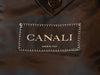 Canali Brown Check Wool Blazer