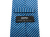 Hugo Boss Made in Italy Blue Striped Tie