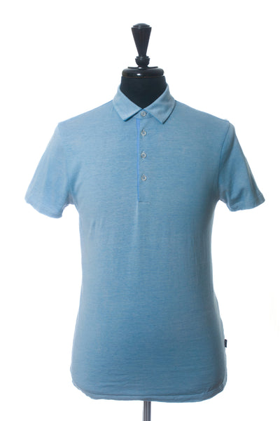 Hugo Boss Blue Slim Fit Polo