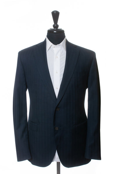 Jack Victor Exclusive Collection BLue Striped Essense Suit