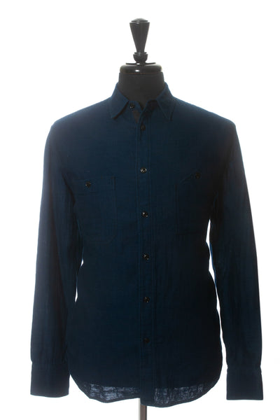 Rag & Bone Dark Blue Casual Shirt