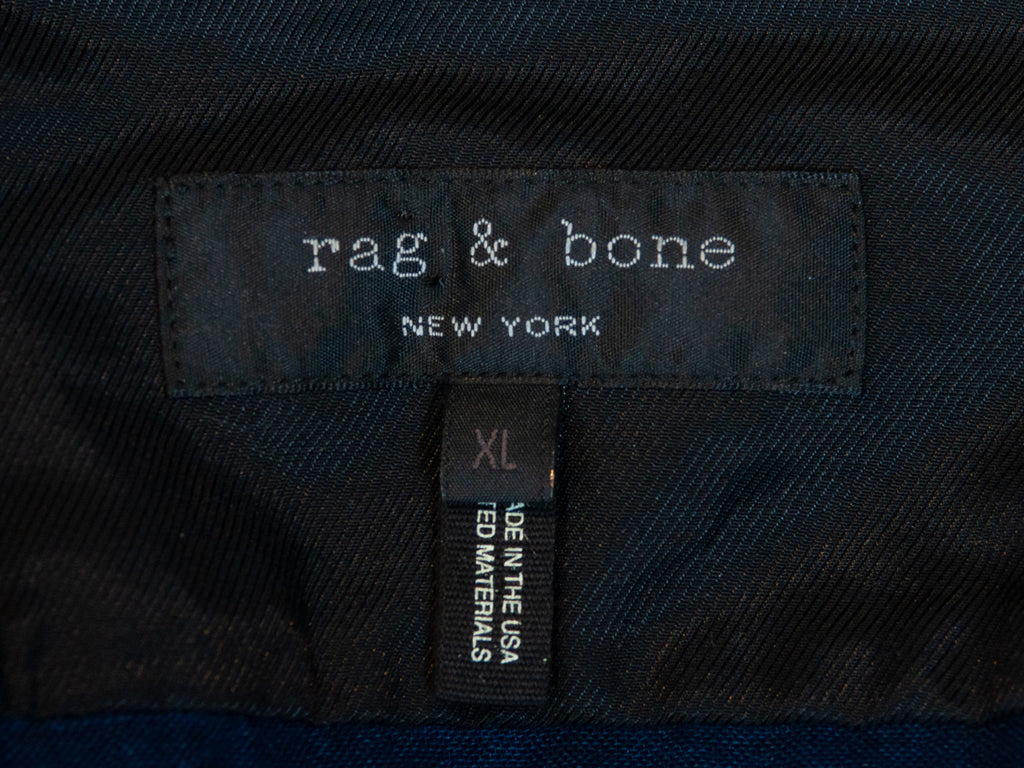 Rag & Bone Dark Blue Casual Shirt