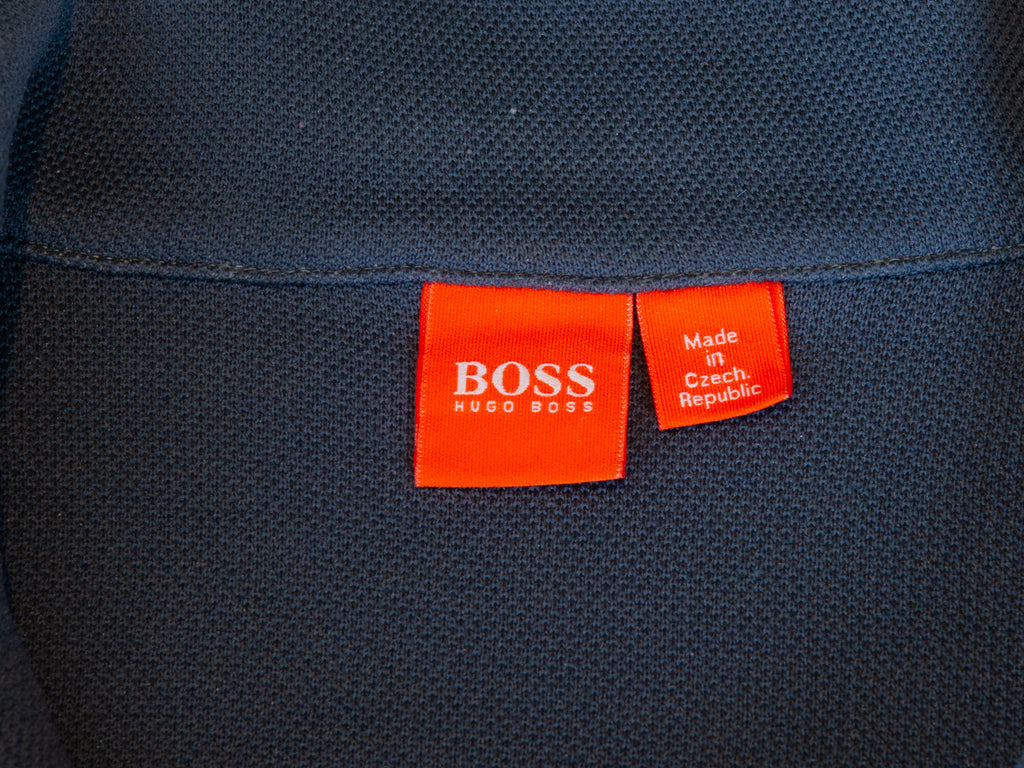 Hugo Boss Grey Anniversa22 Long-Sleeve Knit