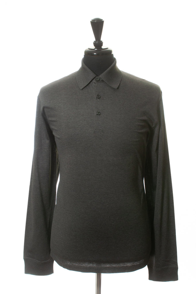 Hugo Boss Grey Parma Long-Sleeve Knit