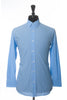 ZZegna Blue Check Drop 8 Fit Shirt