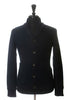 Rag & Bone Navy Blue Waffle Knit Shawl Cardigan