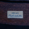 Orian Fluid Evolution Dark Violet Fleck Weave Jersey Knit Casual Shirt