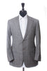 Canali Grey Check Wool Blazer