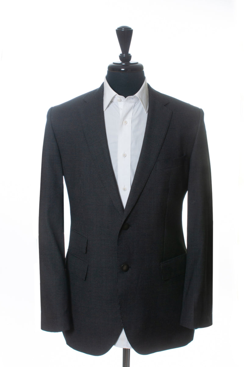 Hugo Boss Grey Weave Transit Travel Blazer