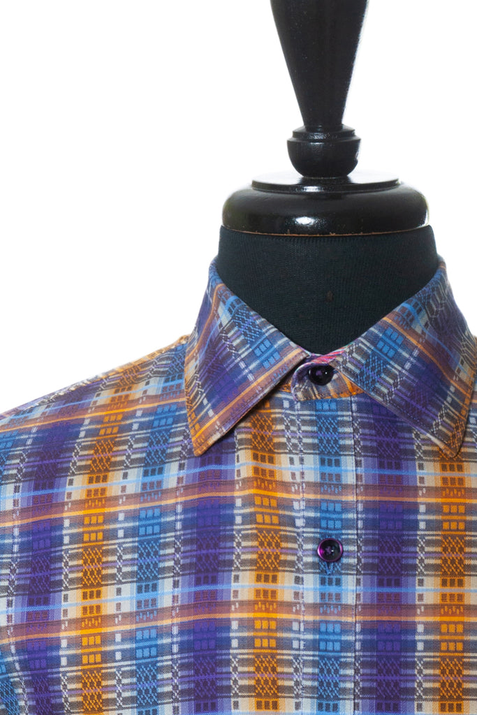 Robert Graham Bold Geometric Check Classic Fit Shirt