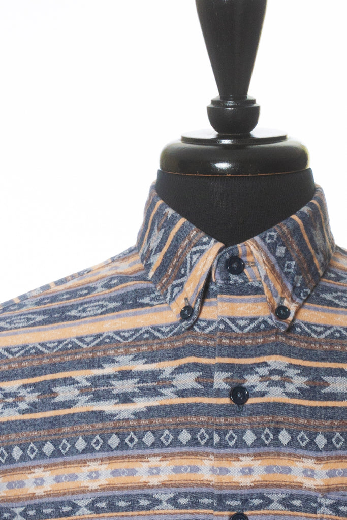 Naked & Famous Navajo Print Button Down Shirt