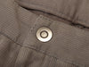 Armani Collezioni Slate Brown Textured Twill 5-Pocket Pants