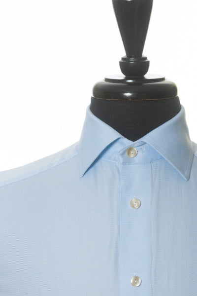 Eton Blue Twill Contemporary Fit Shirt