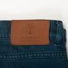 Brunello Cucinelli Blue Button Fly Jeans