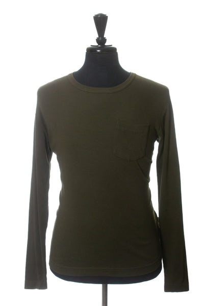 NN07 Dark Green Long Sleeve T-Shirt