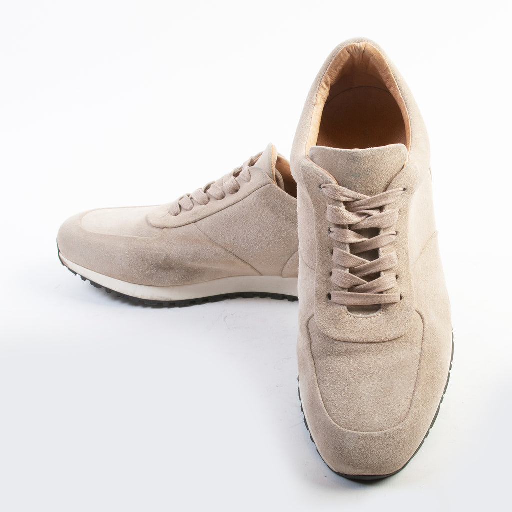 Wings + Horns Sand Brown Suede Runners