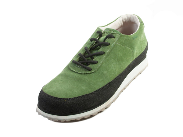 Tarvas Green Suede Explorer Shoes