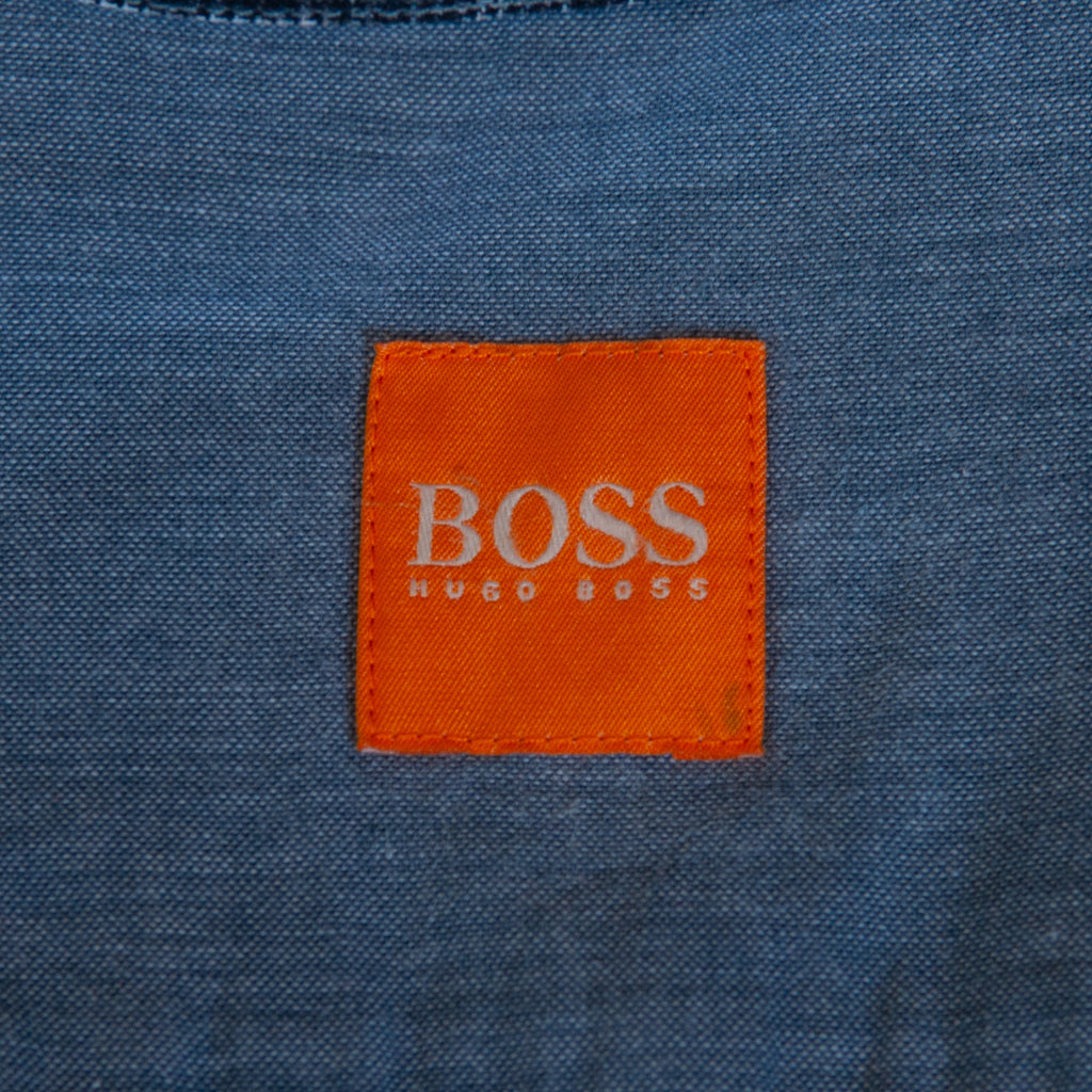 Hugo Boss Grey Check Cliff Casual Shirt