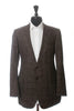 Armani Collezioni Brown Check Sartorial Blazer