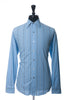 Robert Graham Blue Pattern Striped Shirt