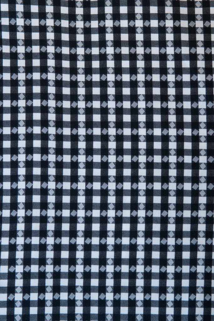 Robert Graham Black and White Check Shirt