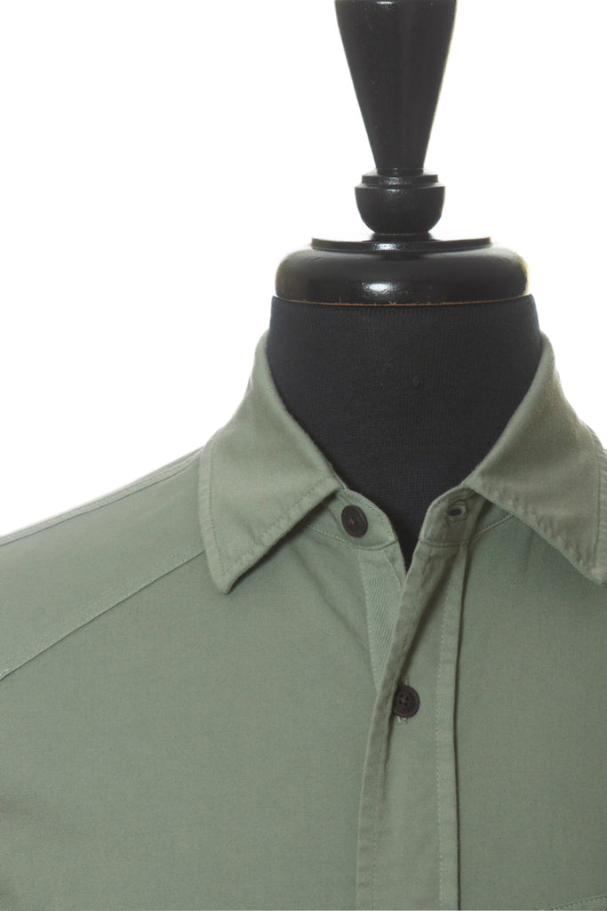 Belstaff Green Cotton Casual Shirt