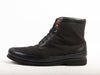 Swims Black Canvas Winter Boots