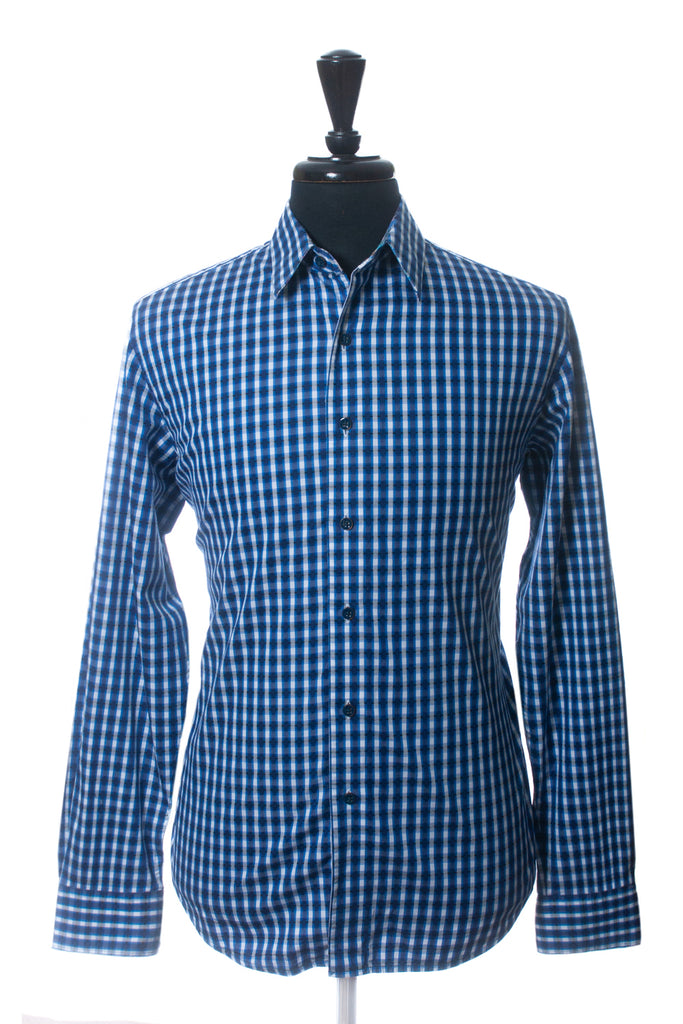 Robert Graham Blue Check Classic Fit  Shirt